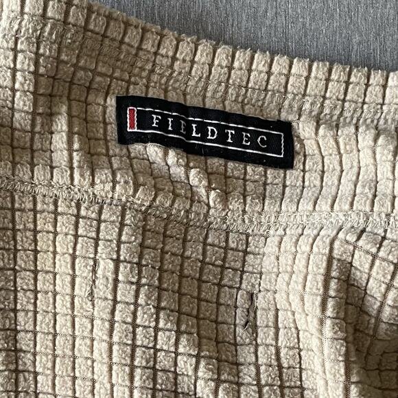Southern Marsh Fieldtec Waffle Knit Pullover Tan Golf Hiking Outdoor Large - Picture 5 of 7